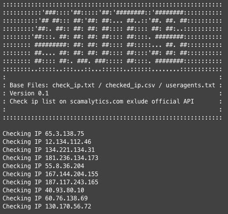 scamalytics ip check